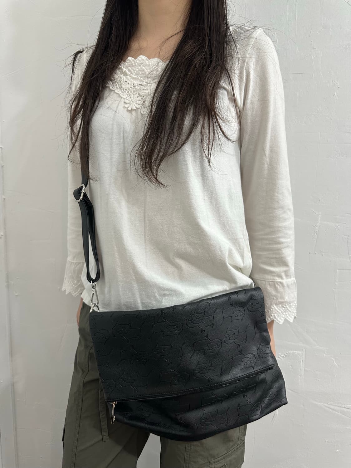 cat leather bag 상품이미지5