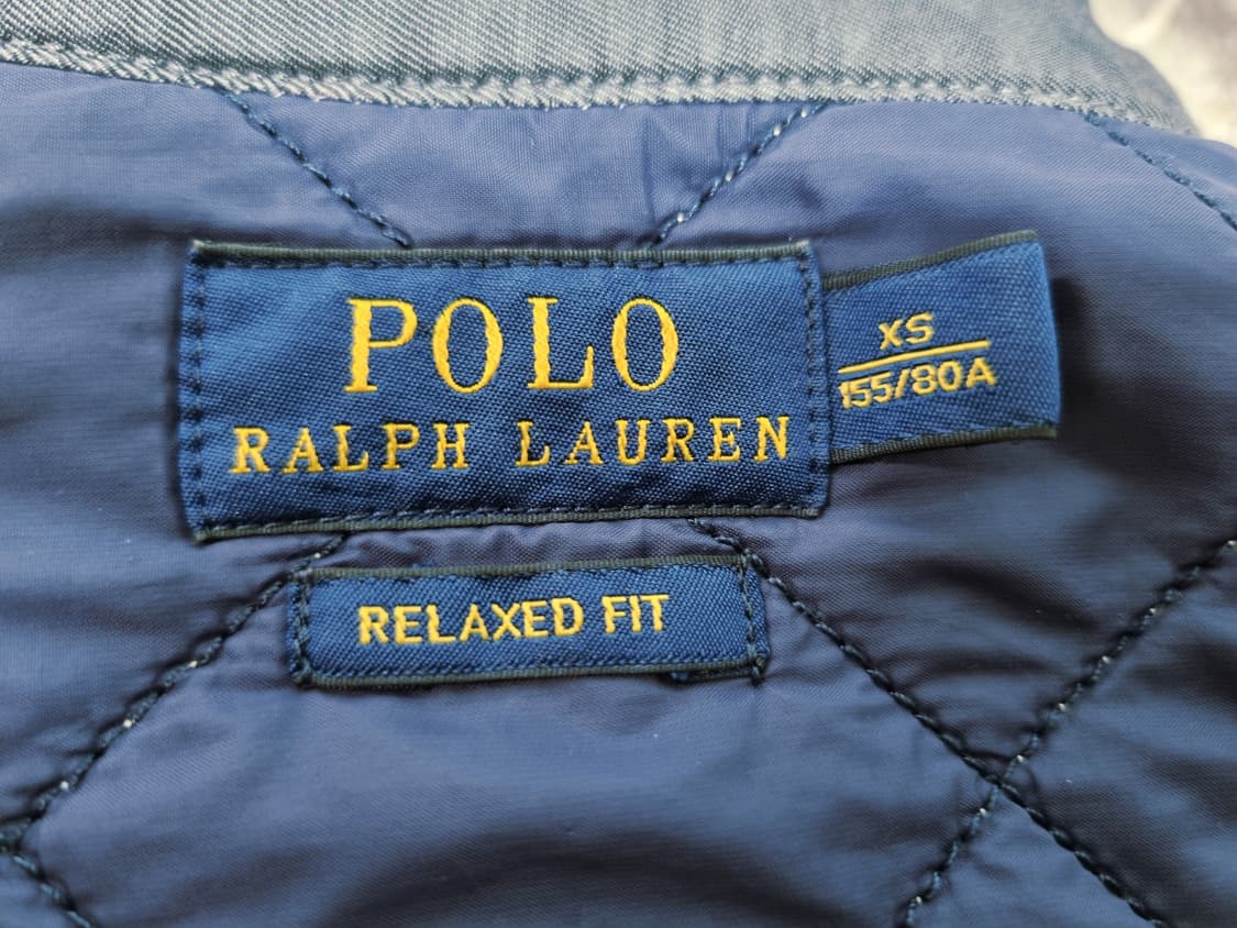 여성 레어 폴로 빈티지컨셉 패치워크 플란넬 웨스턴 퀼티드 자켓 점퍼 상품이미지8