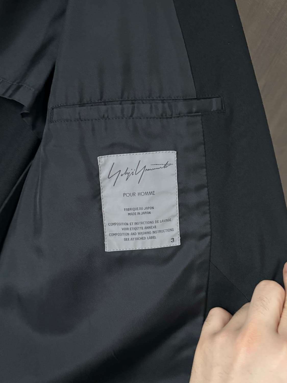 요지 야마모토 자켓 / 블레이저 상품이미지2