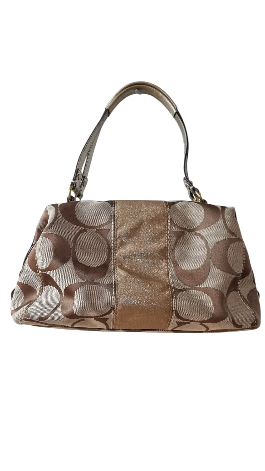 코치 시그니처 자가드 골드 숄더백 빈티지코치 갸루 y2k 히메 상품이미지6