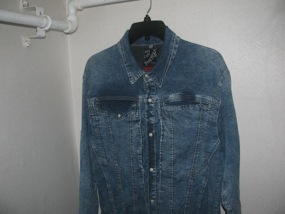 Vintage jean shirts 상품이미지3