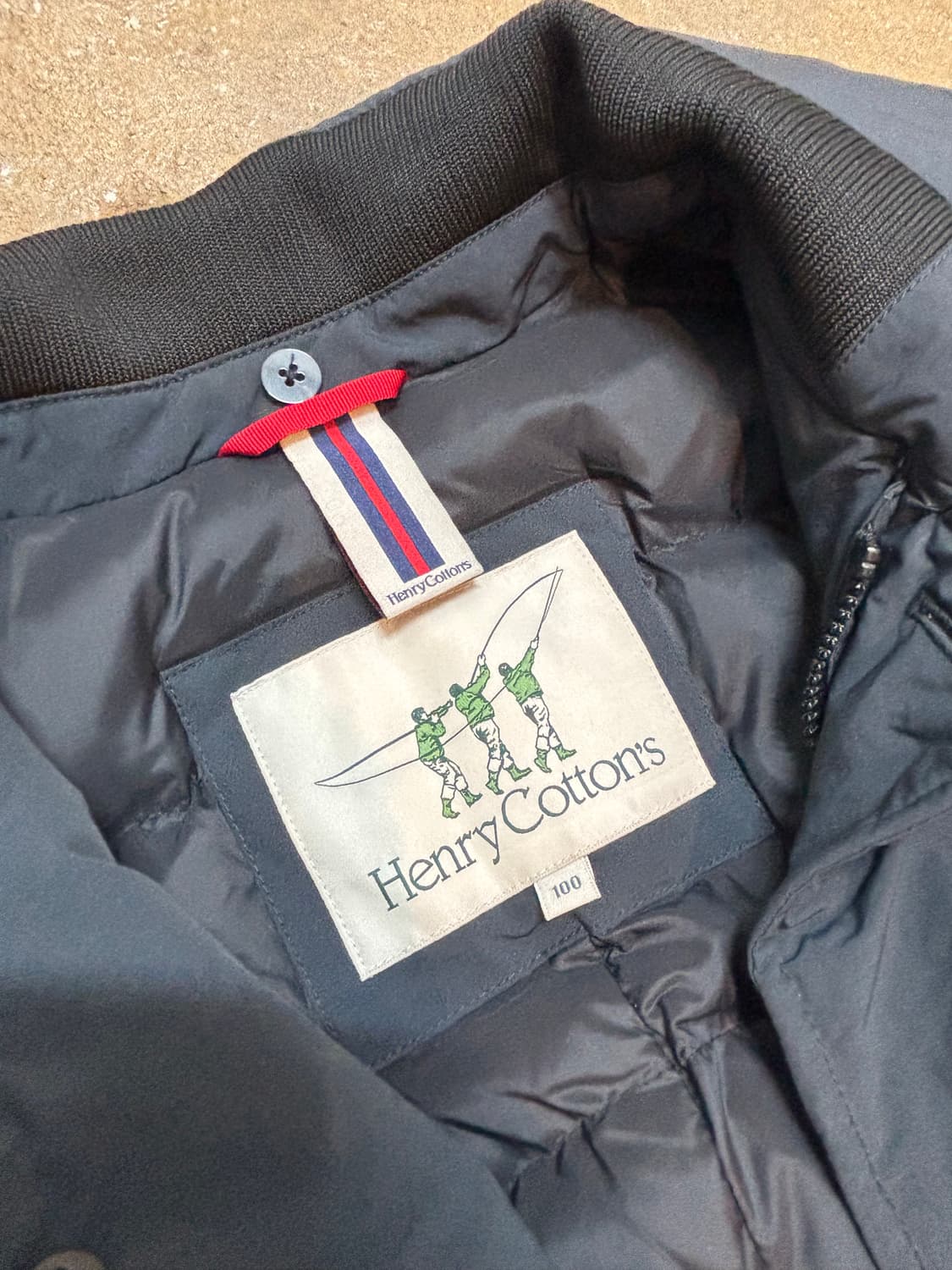 헨리코튼 파일럿 코트 구스다운 네이비 상품이미지6