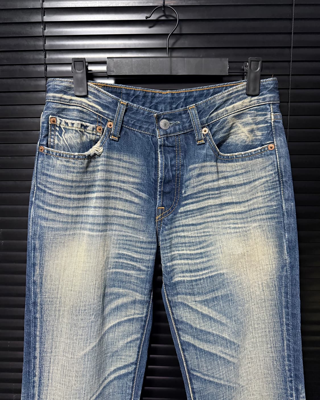 리바이스 501 샌드 워싱 데님 워크 팬츠 바지 27 일자핏 스트레이트핏 상품이미지2