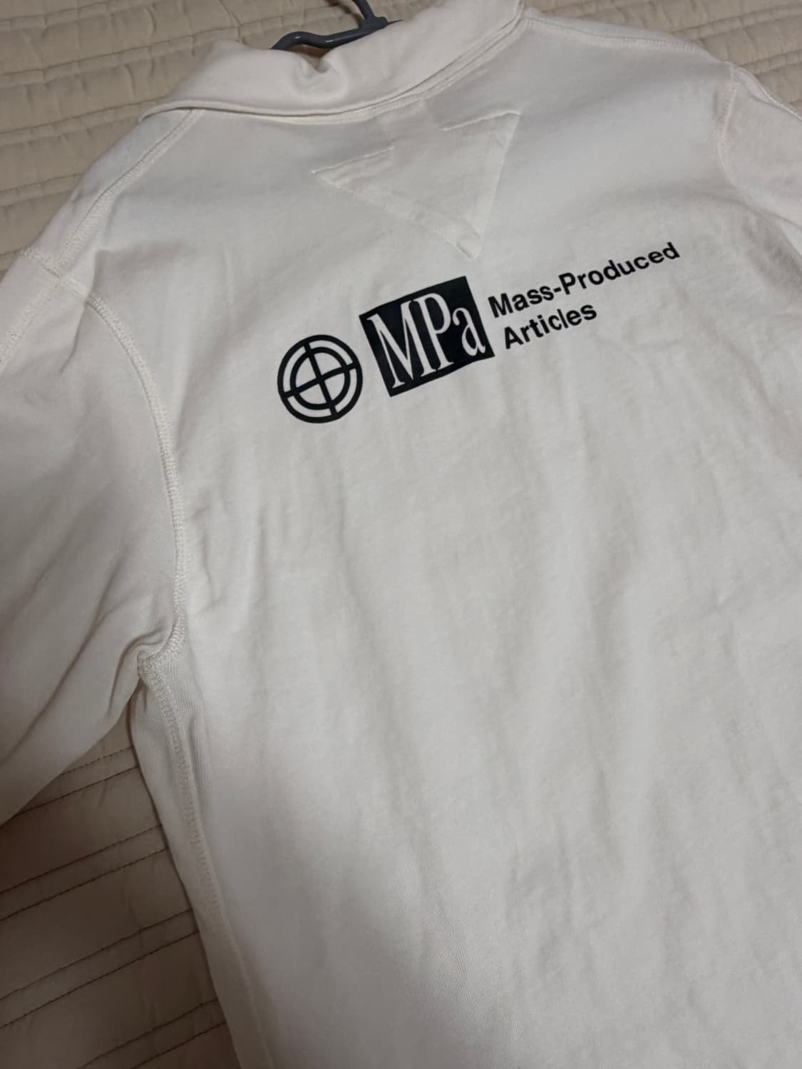MPa HALF ZIP JERSEY ( white) 상품이미지2