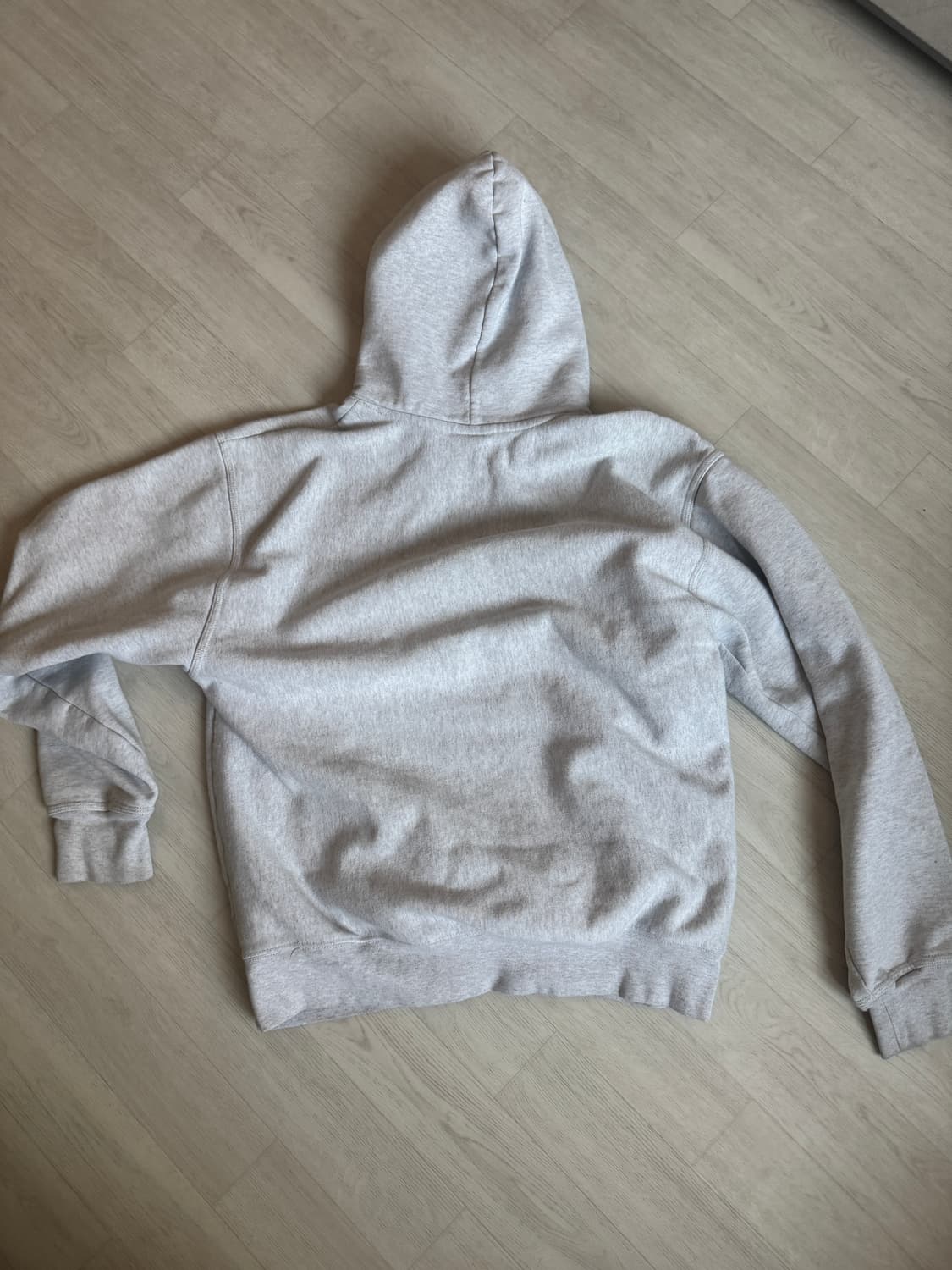 스투시 스포츠웨어 후드티 애쉬 헤더 상품이미지2