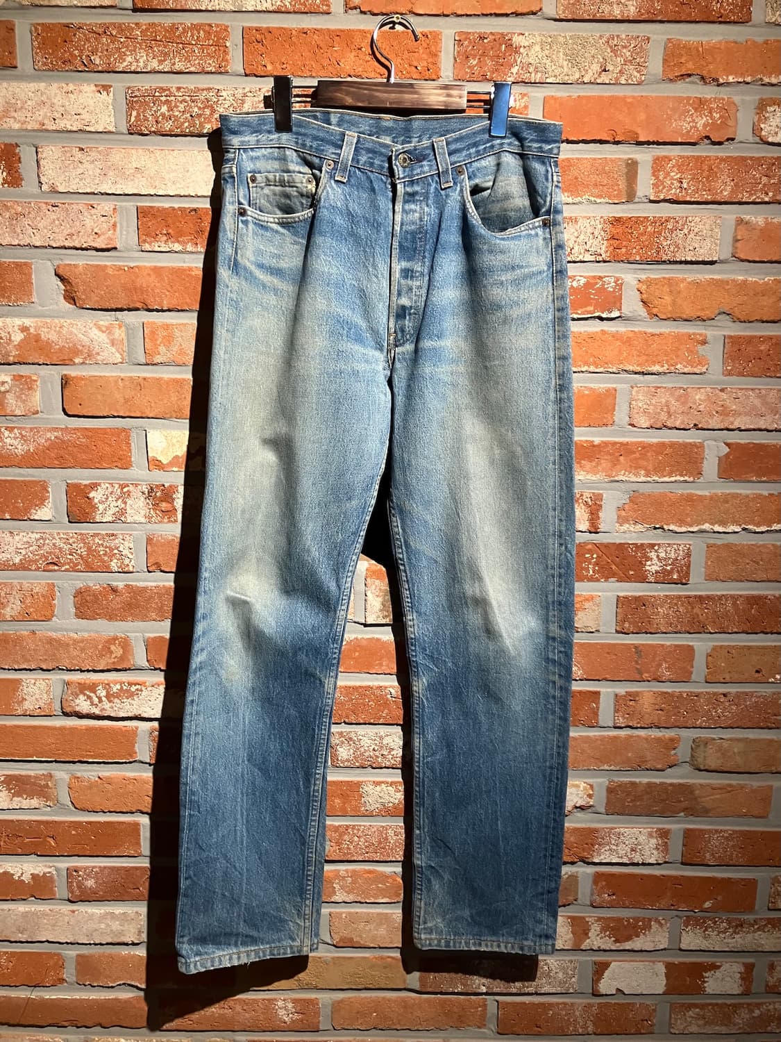 80s USA 빈티지 리바이스 501 데님 팬츠 상품이미지2