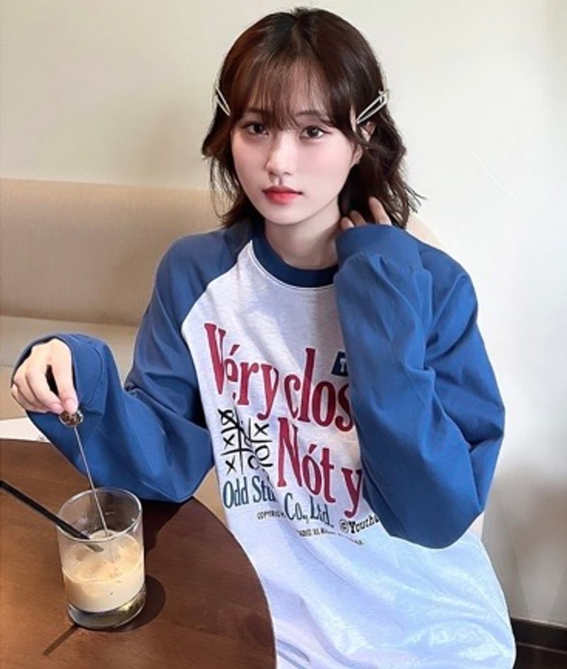 오드스튜디오 래글런 오버핏 롱 슬리브 [투어스 영재,하츠투하츠 이안,NC 상품이미지4