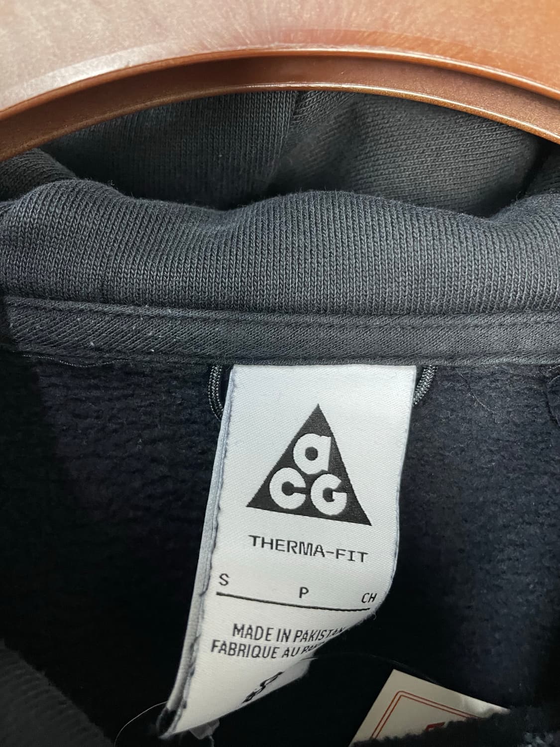 나이키 ACG 써마핏 풀오버 블랙 후드티 H2362 상품이미지5