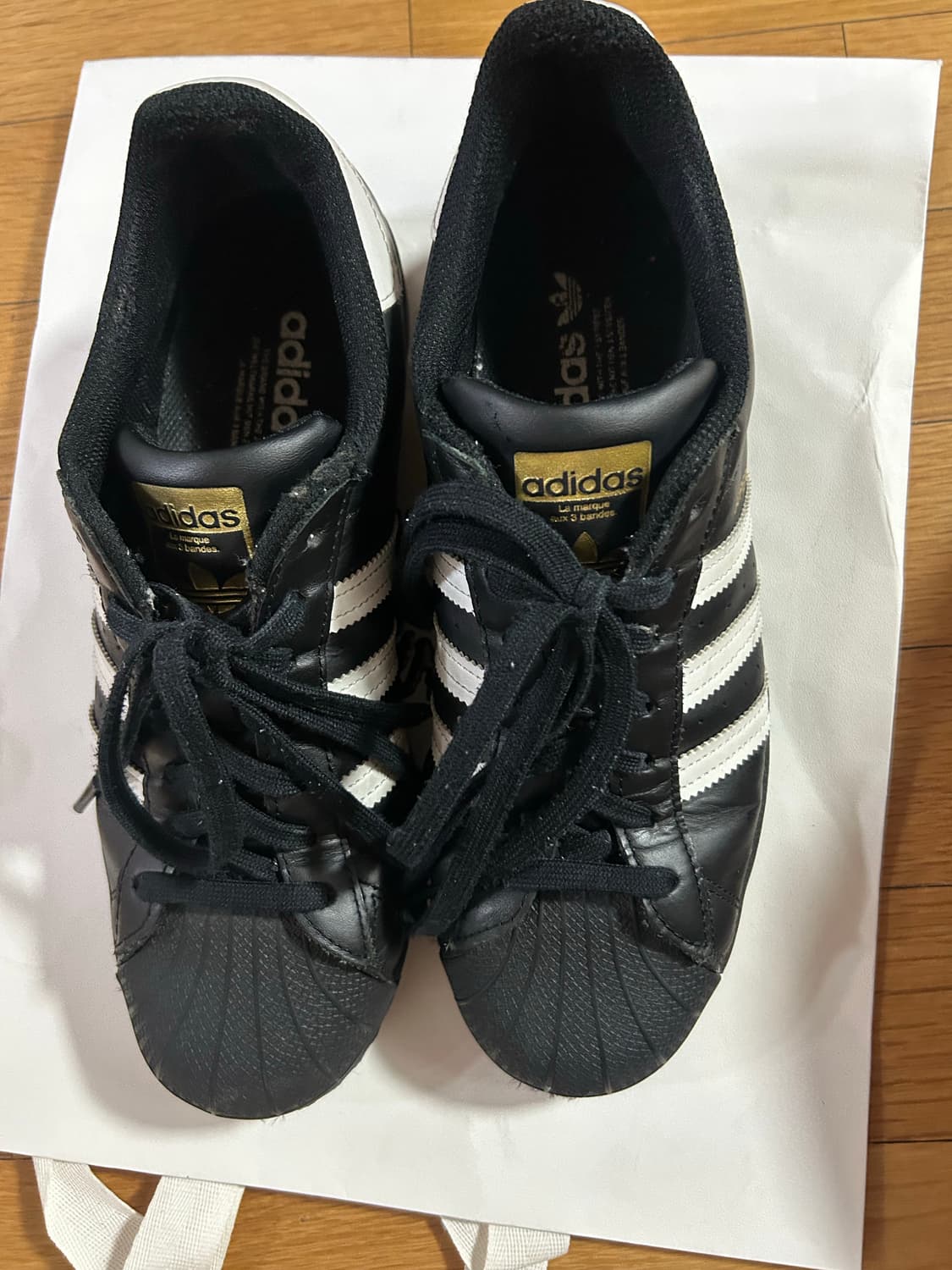 아디다스 슈퍼스타 블랙 280 상품이미지2