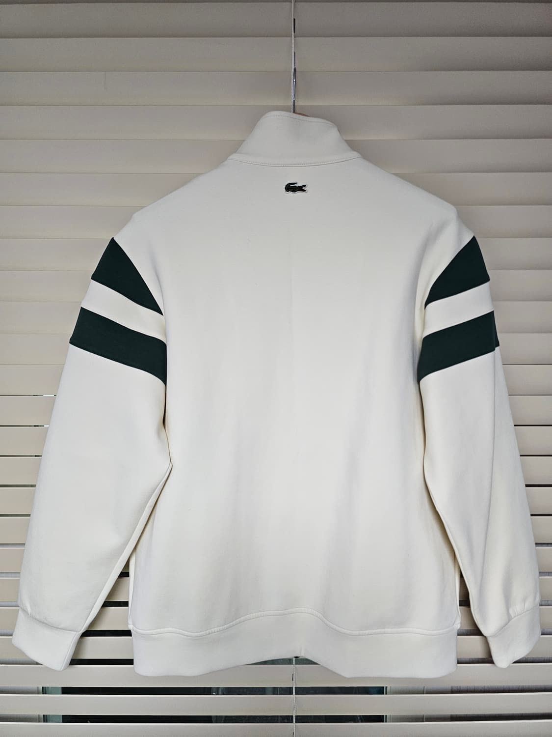 라코스테 스포츠 테니스 집업 자켓 아이보리 100 상품이미지3
