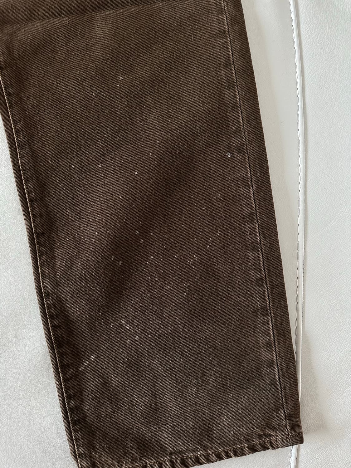 StussyBIG OL' JEAN DENIMRESIN WASH BROWN 상품이미지7
