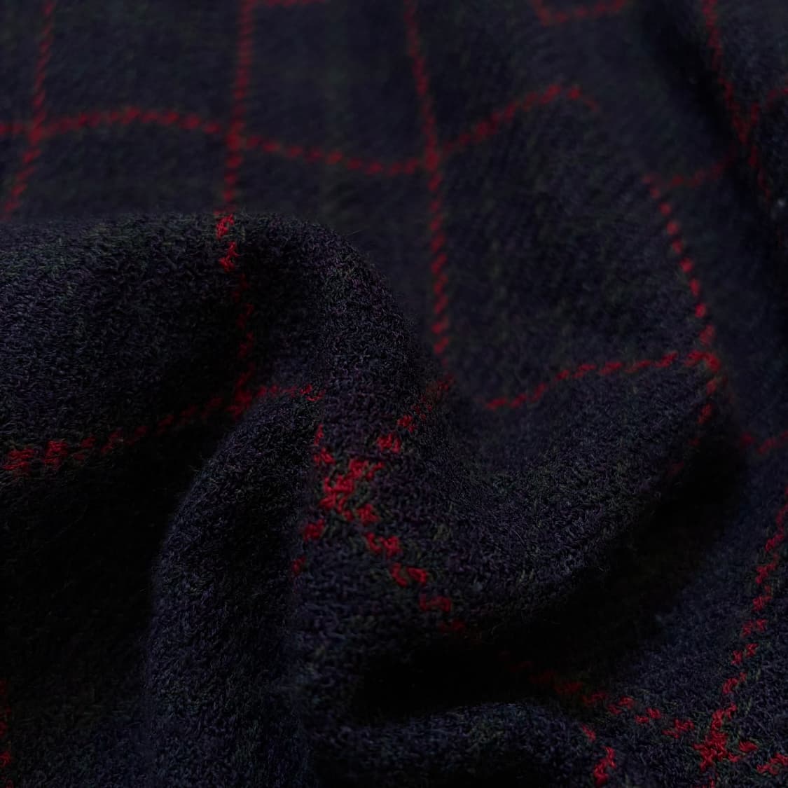 hermes 에르메스 빈티지 우먼스 하이웨스트 체크 슬랙스  상품이미지10