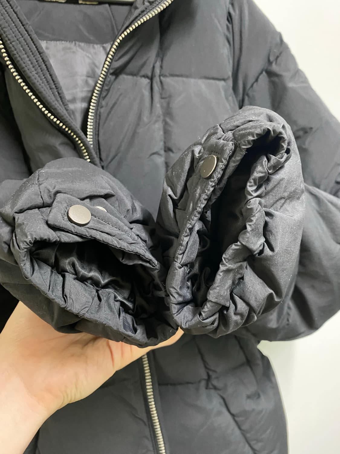 [2] 비긴202 에이트 헤비 다운 점퍼 블랙 상품이미지5