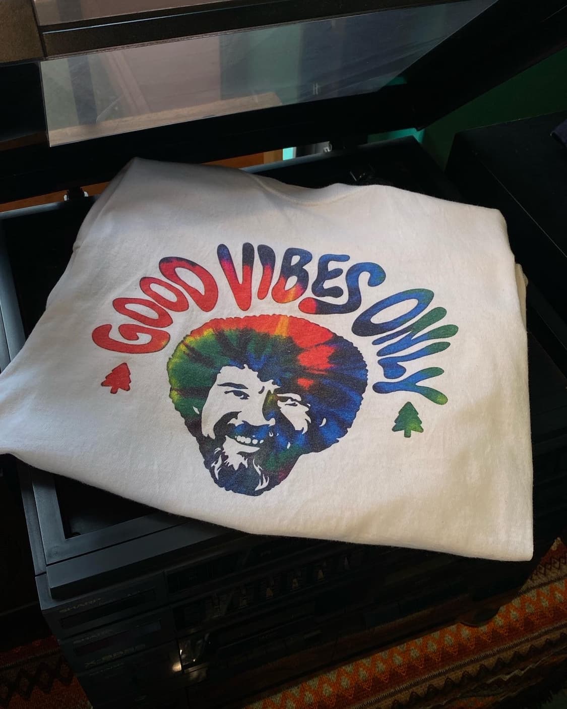 Bob Ross Good Vibes Only Tee 상품이미지3
