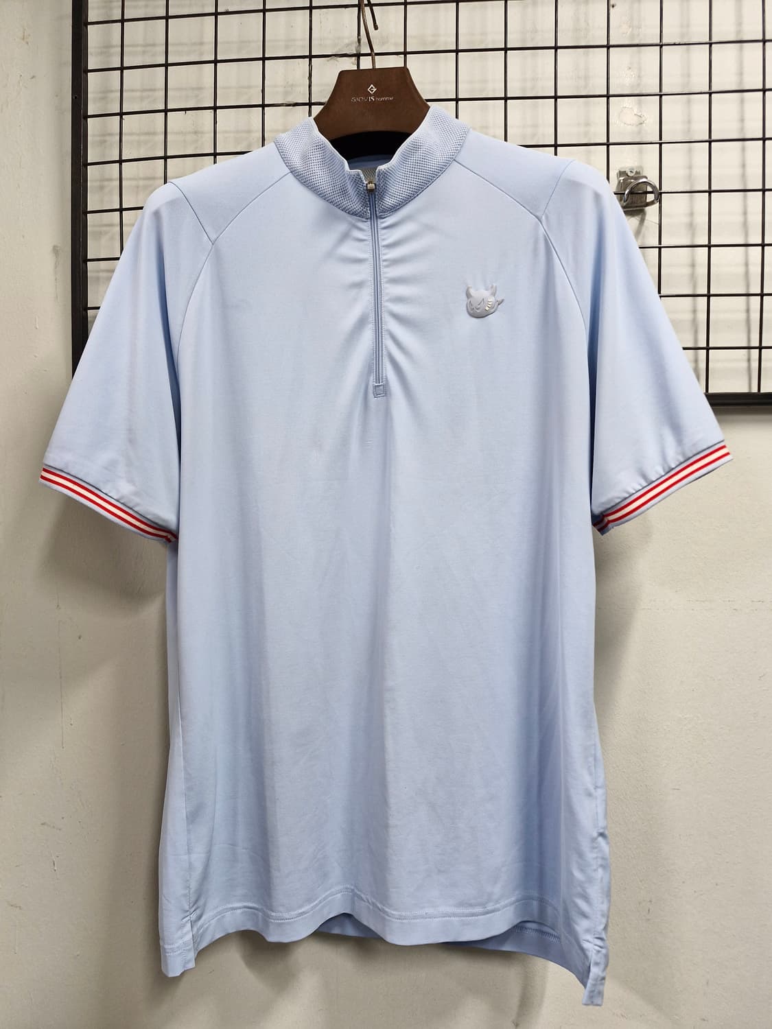 100L 왁 WAAC 기능성 반집업 반팔티. 상품이미지1