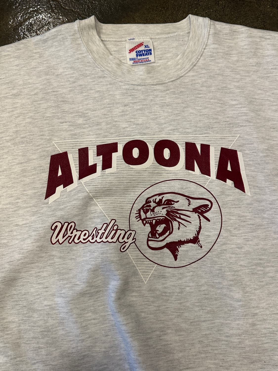90s Jerzees 져지스 Altoona 불독 맨투맨 스웻셔츠 XL 상품이미지3