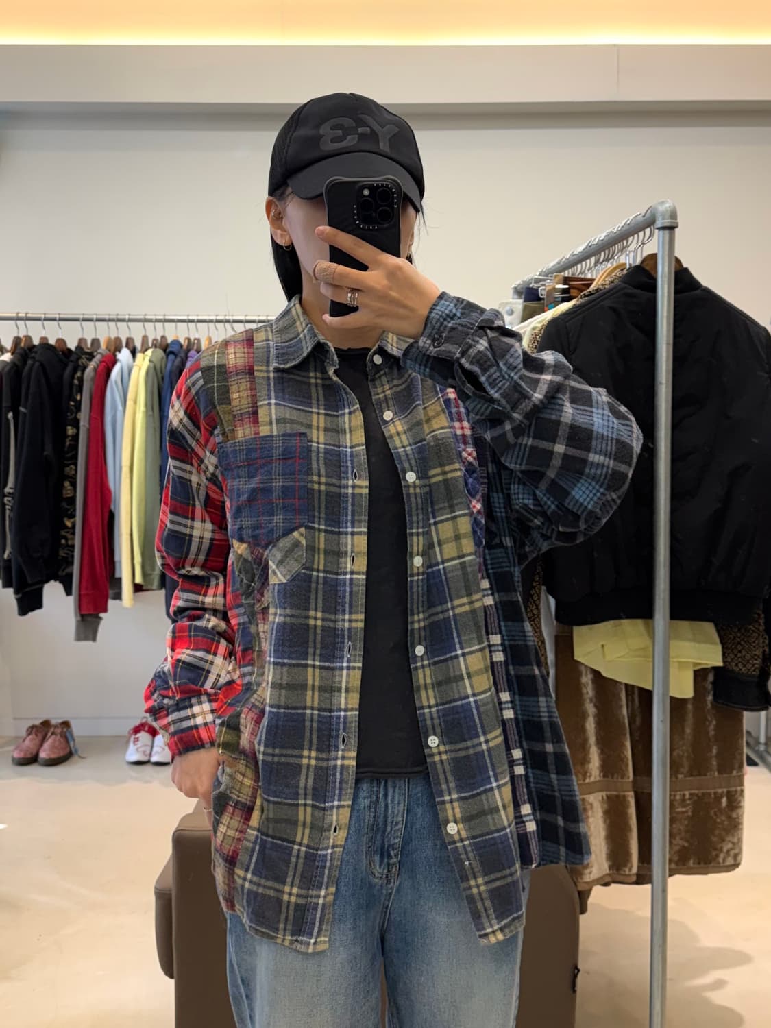 리빌드 바이 니들스 7컷 플란넬 체크 셔츠 상품이미지5