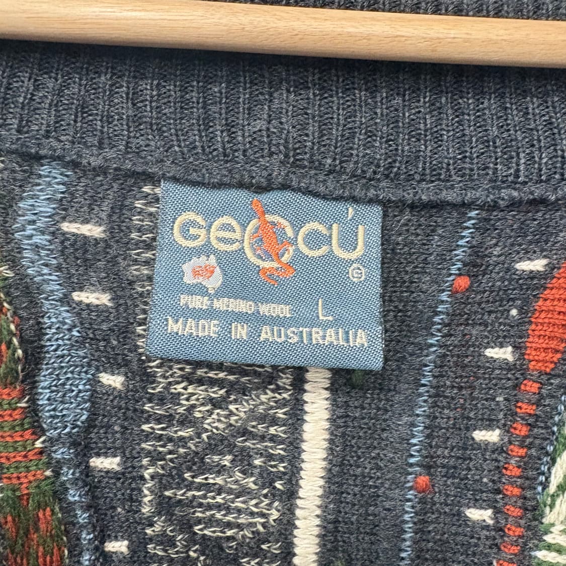 게쿠 케이블 니트  상품이미지3