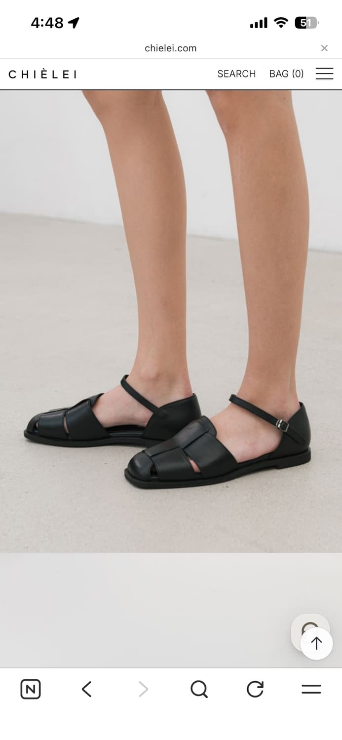 키에레이 로만샌들(블랙/240) 상품이미지1