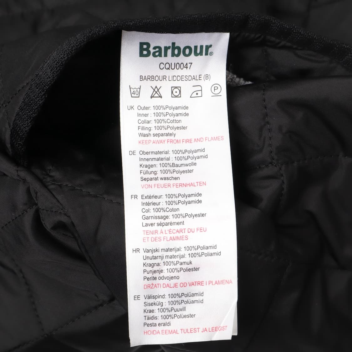 바버 리데스데일 퀄팅 자켓 상품이미지9