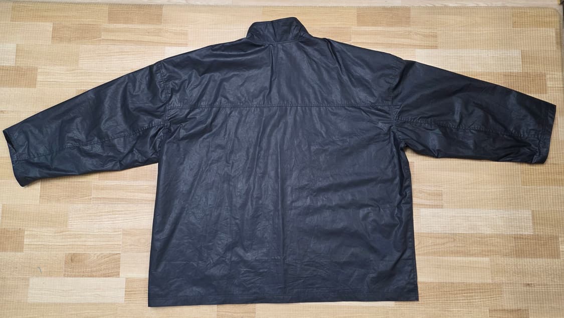 이지 갭 코티드 코튼 라이트 파카 블랙 M 상품이미지4