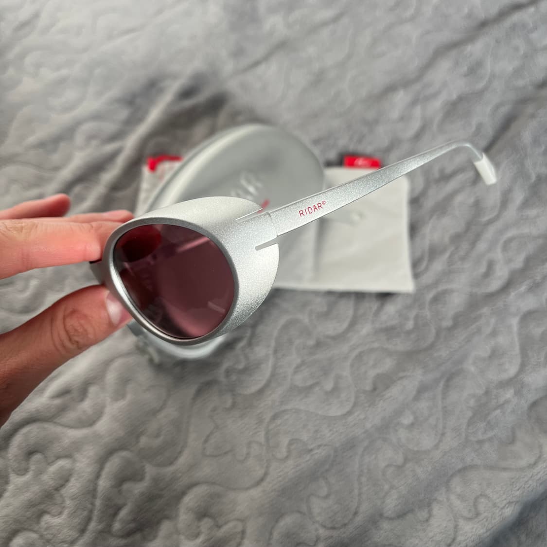 라이다 피버 실버 선글라스 러닝 런닝 안경 고글 ridar 상품이미지3