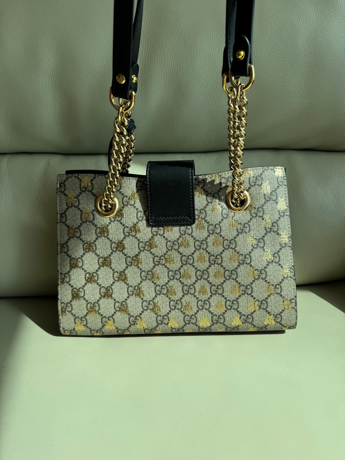 구찌 패드락 GG 수프림 숄더백 상품이미지4