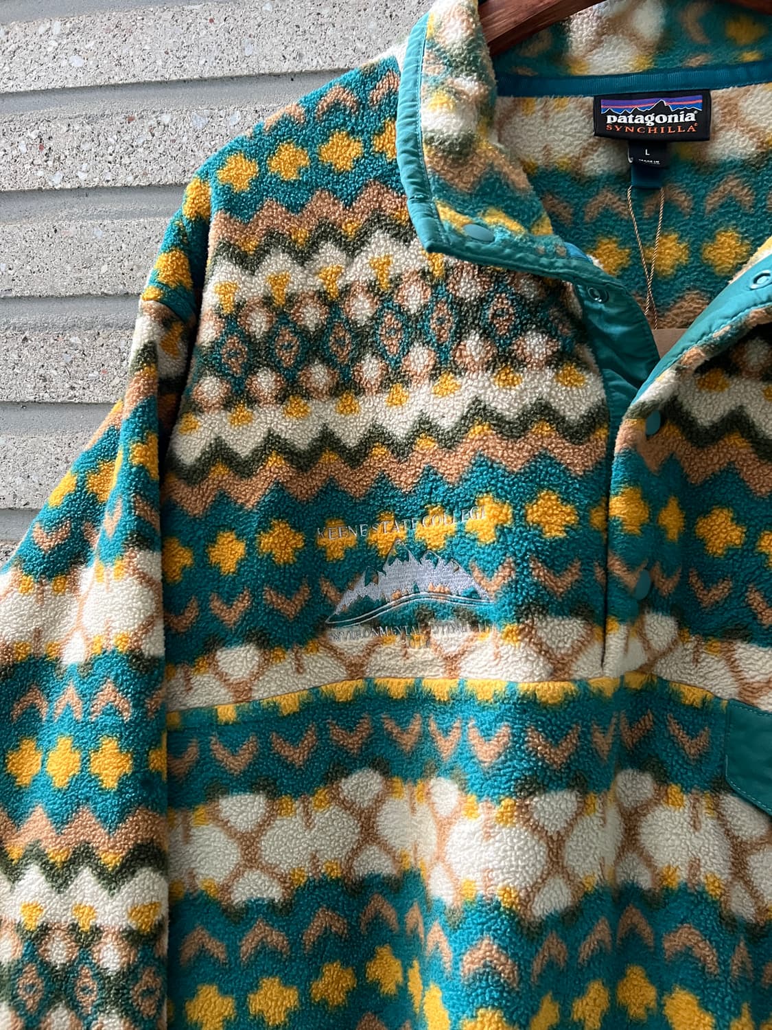 [L]파타고니아 신칠라 네이티브 패턴 아노락 플리스 상품이미지4