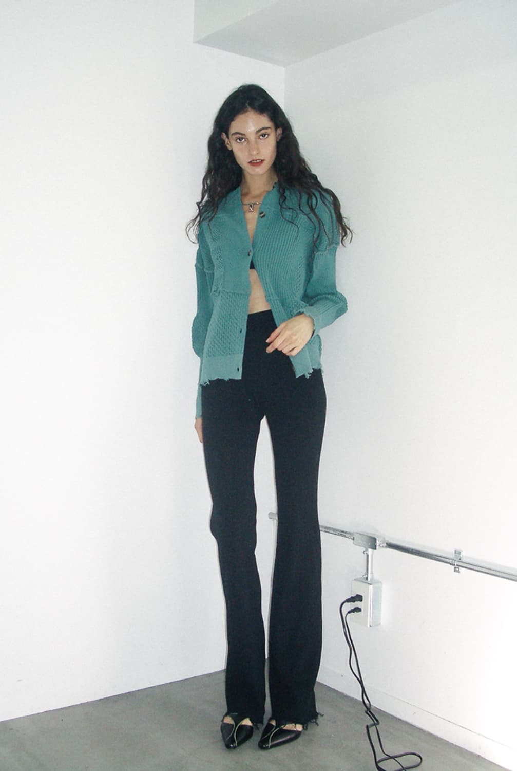 f) perverze 퍼버즈 대미지 가디건 상품이미지6