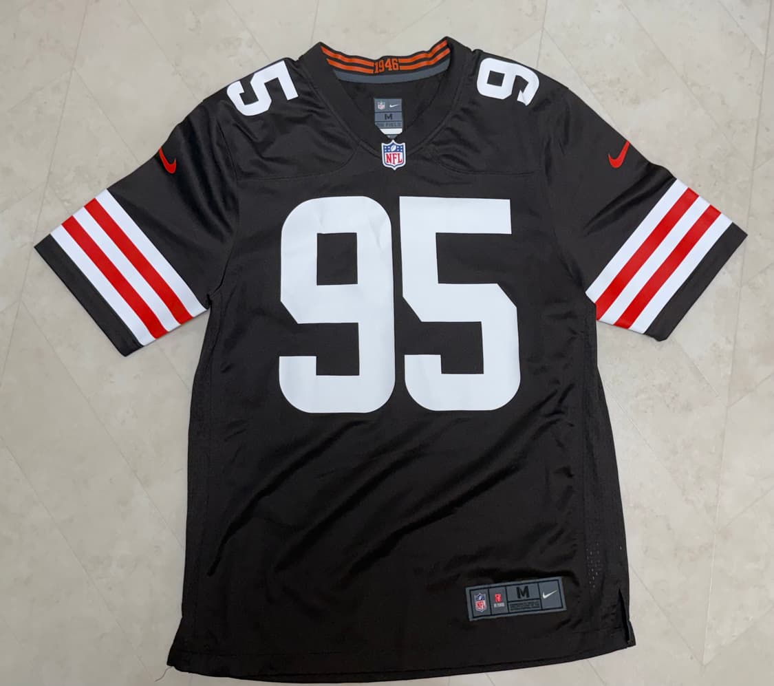 NFL 클리브랜드 브라운스 마일스 개럿 나이키 져지 상품이미지1