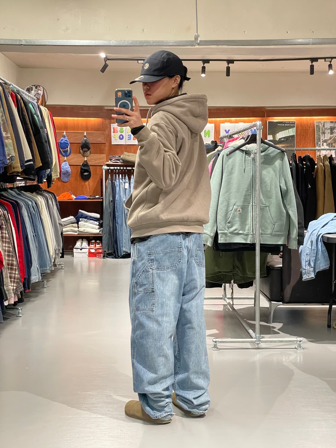 칼하트 쉐르파 후드 집업   상품이미지5