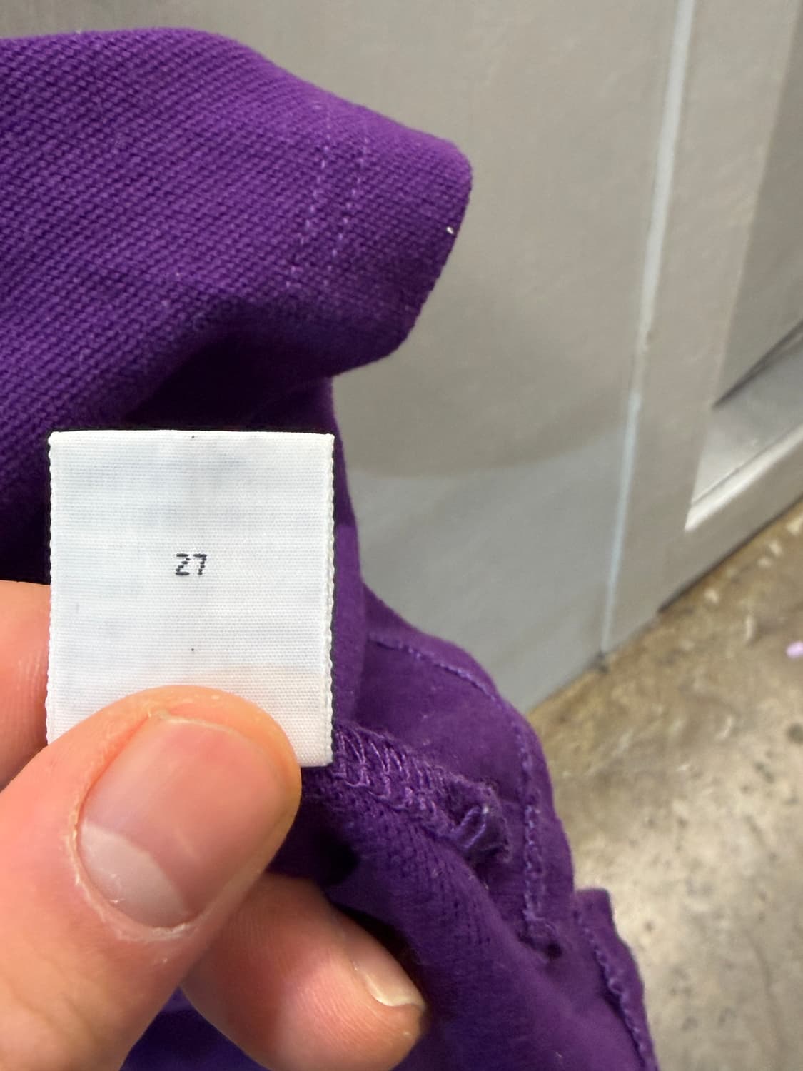 폴로 랄프로렌 퍼플 폴로셔츠 S 상품이미지4