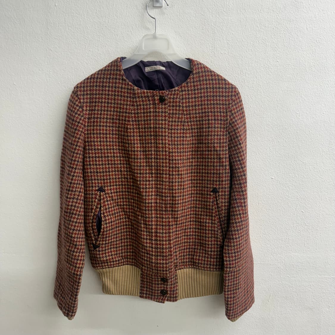 JPN POU DOU DOU 하운드투스 트위드 자켓 os 상품이미지1