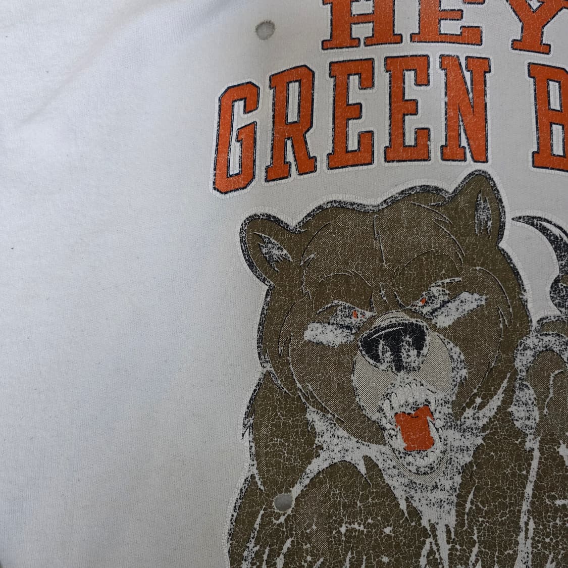 [XL] 00-90s 저지스 트래쉬드 FUCK YOU 베어 시카고 후드 상품이미지3