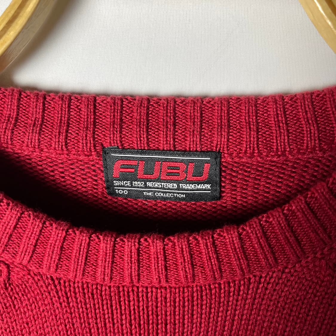 [Fubu] 00's 후부 올드스쿨 코튼 니트  상품이미지4