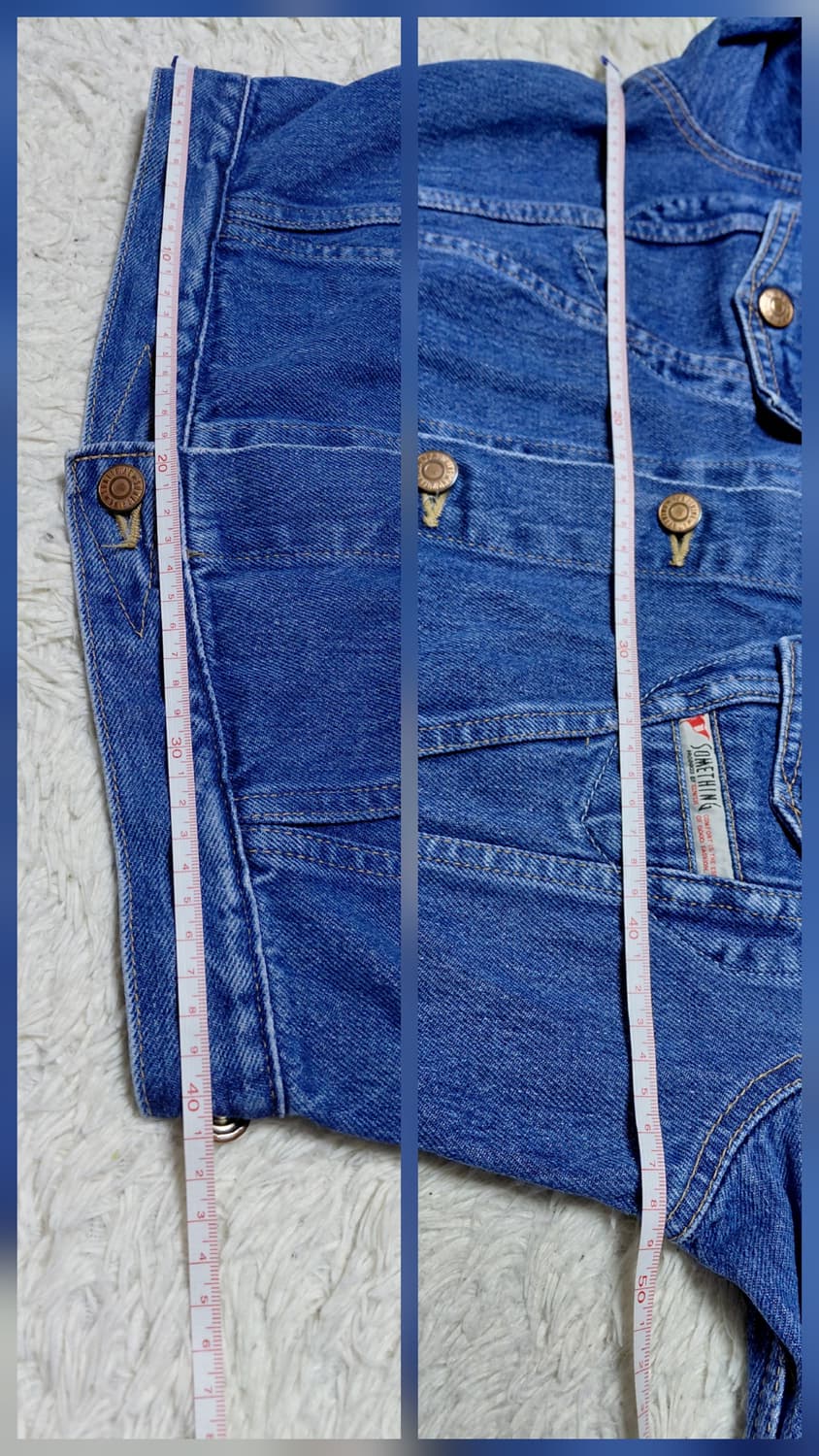 Something Sports 데님 청자켓 M 상품이미지9