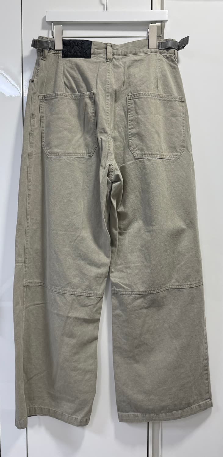 폴리테루 원 턱 고시마 카키 그레이 2사이즈 상품이미지4