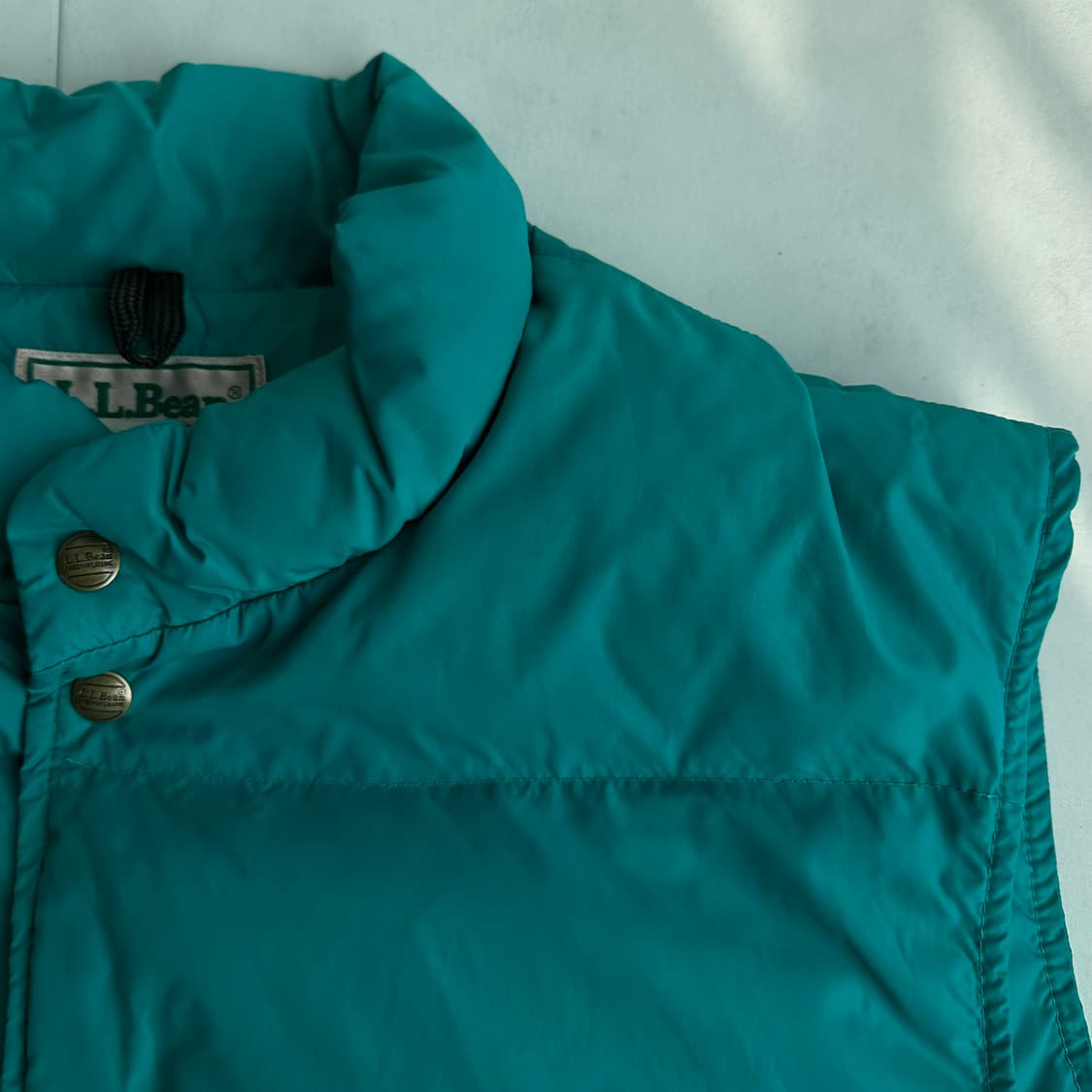 80’s llbean 다운 베스트 usa made 상품이미지5