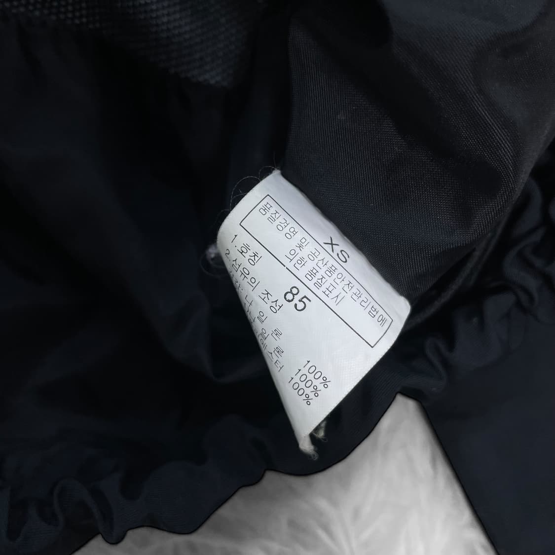 노스페이스 하이벤트 바람막이 자켓 블랙 상품이미지5