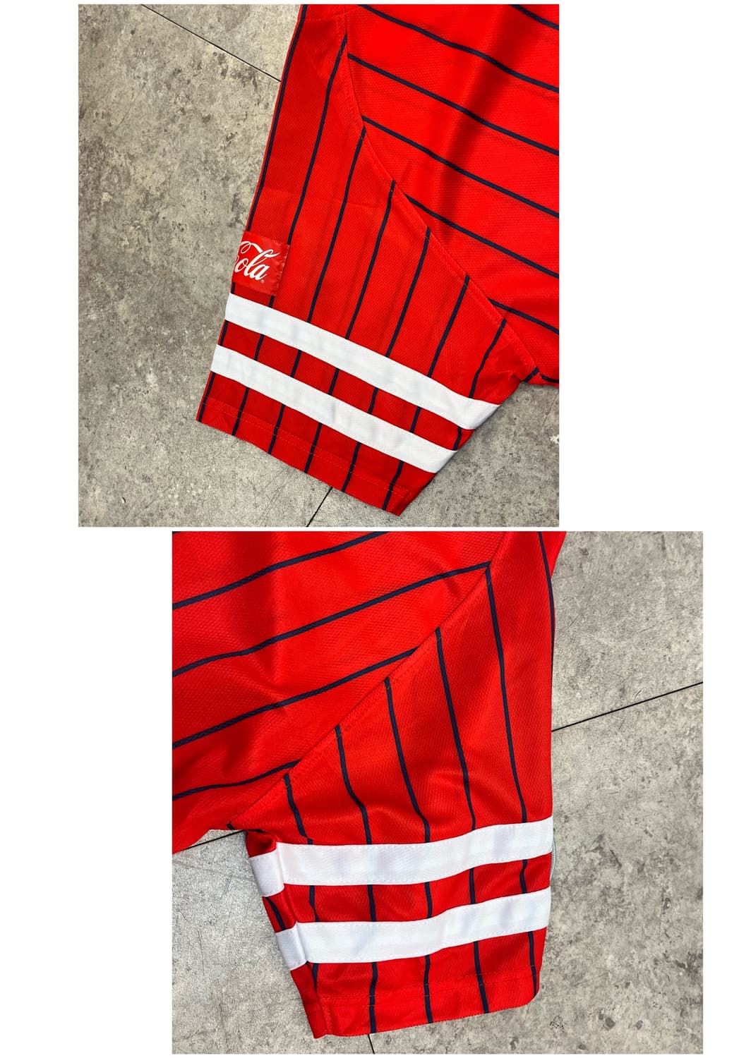 마제스틱 소프트 뱅크 호크스 유니폼 레드 L #csz2566 상품이미지8