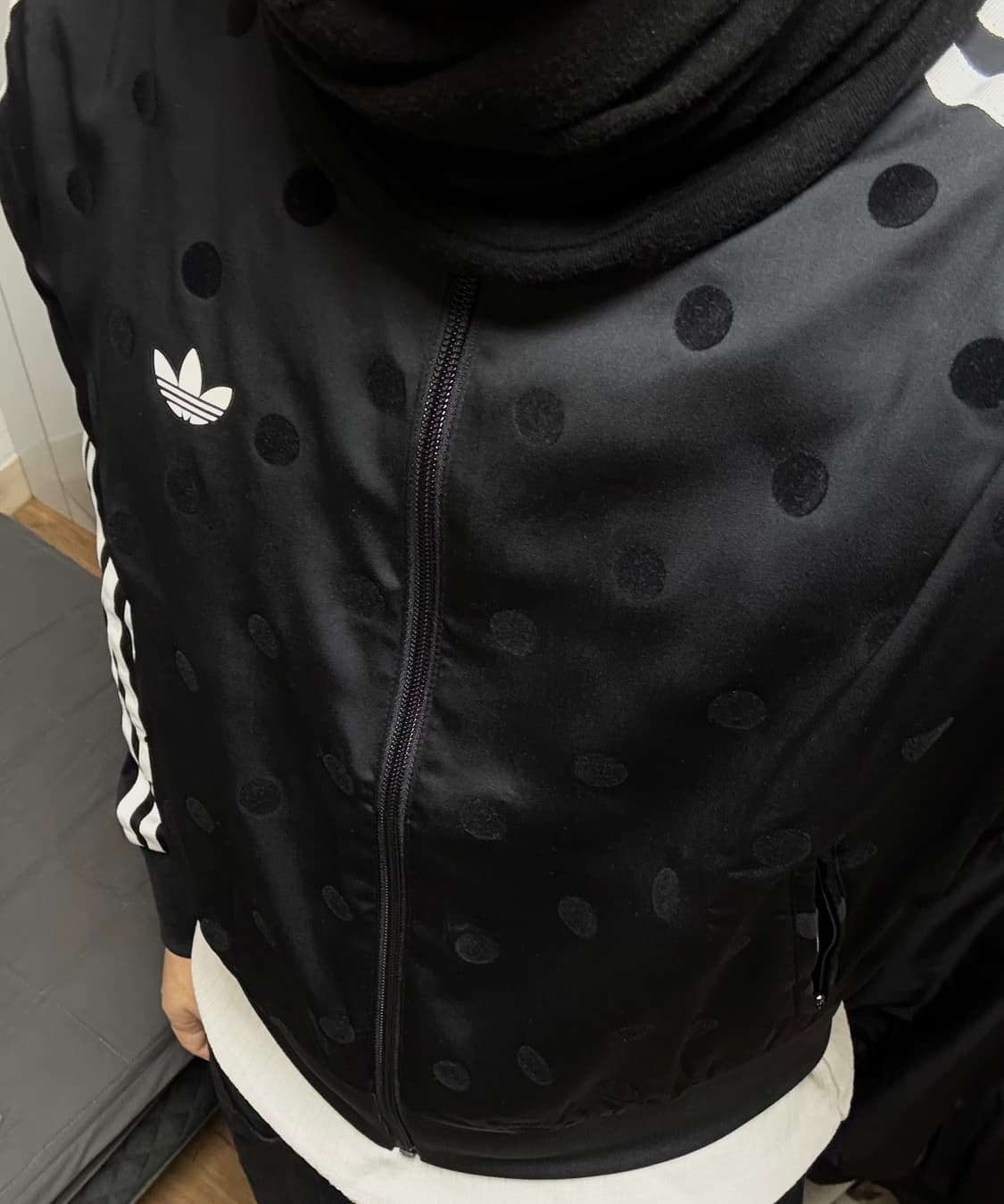 아디다스 도트 블랙 져지자켓[L] 상품이미지1