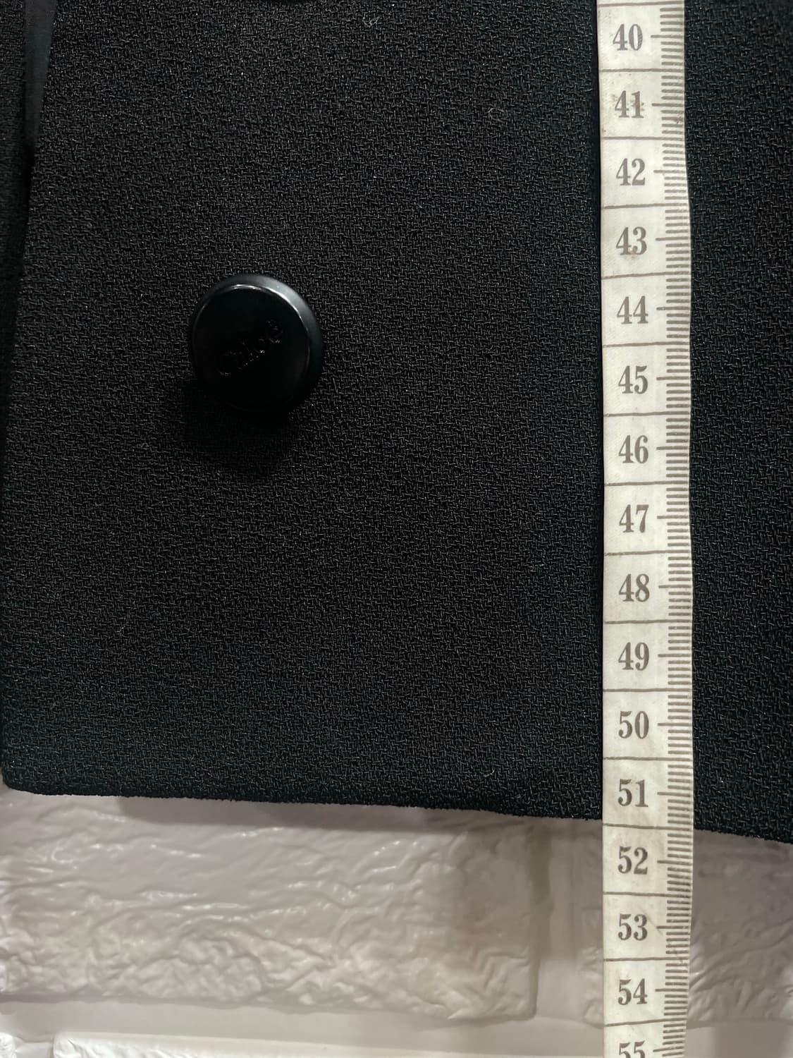 끌로에 블랙 포멀 자켓:) 노카라 크롭숏자켓 하객룩출근룩면접크롭정장 상품이미지7