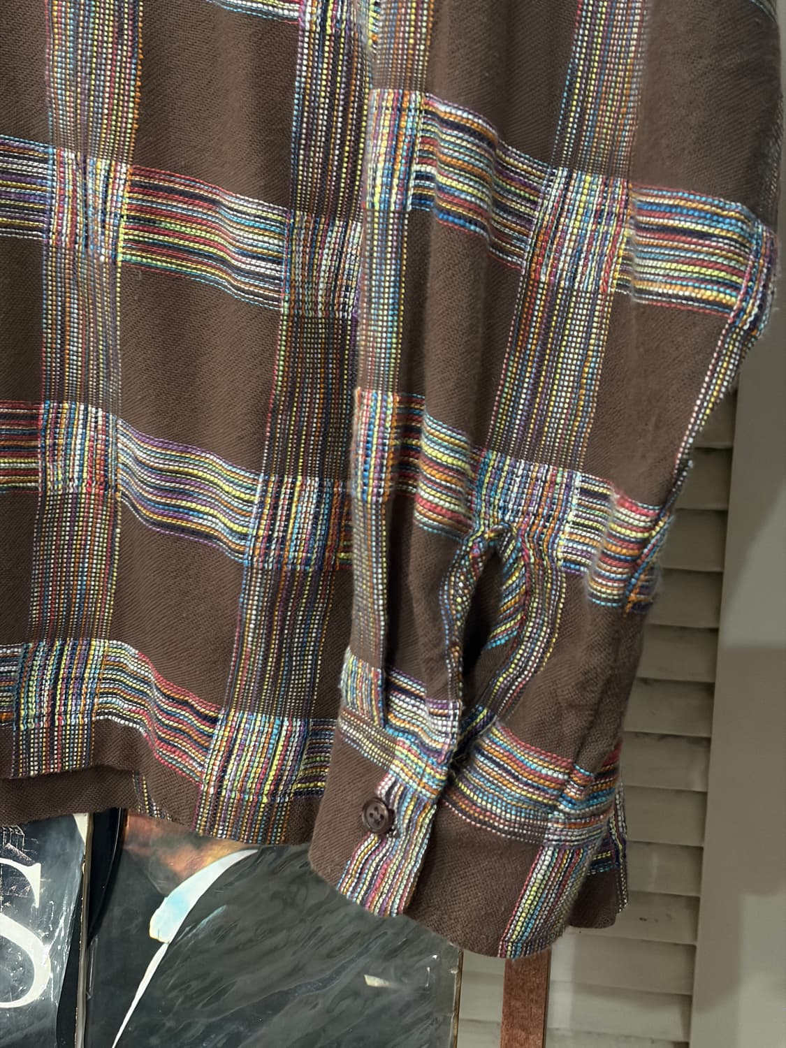 23FW 슈프림 우븐 플레이드 긴팔 셔츠 L 상품이미지2