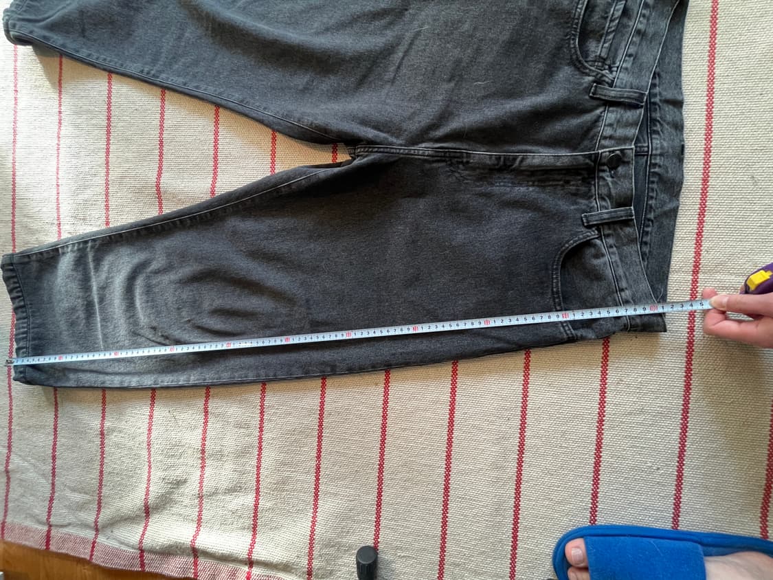 칼하트 WIP 흑청 데님팬츠 34 상품이미지4