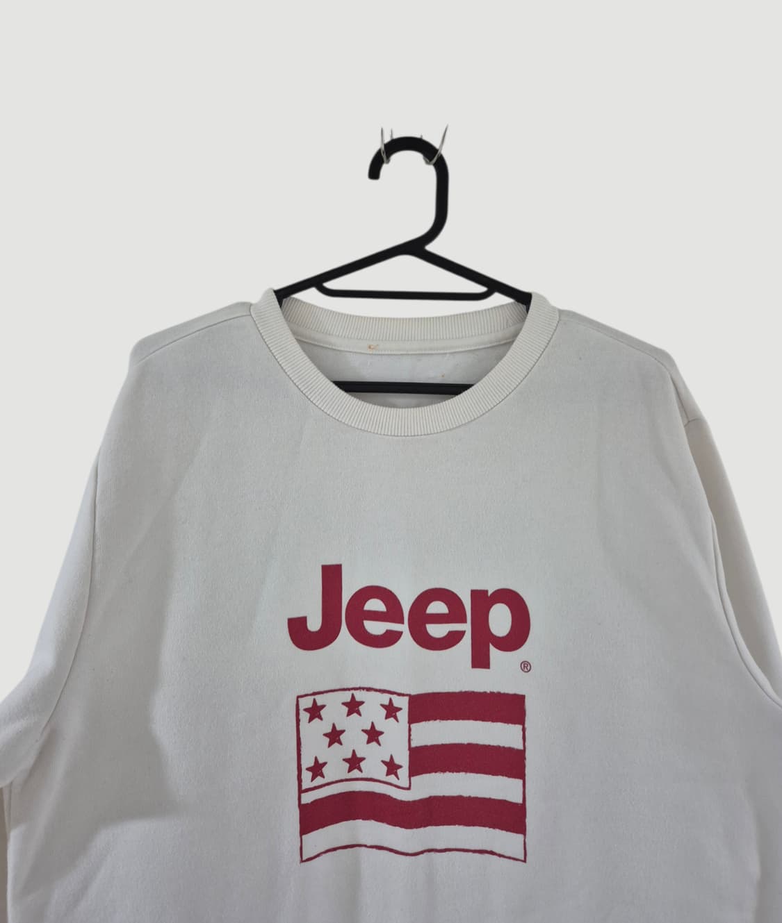 [105]jeep지프 빈티지 USA성조기 맨투맨 Men 상품이미지1
