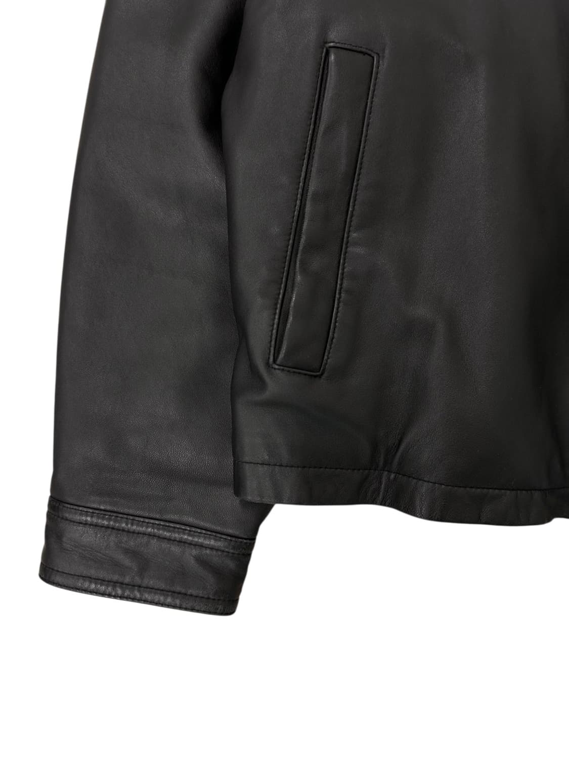 90s 제임스딘 가죽자켓 레더자켓 다크브라운 (M~XL) 상품이미지7