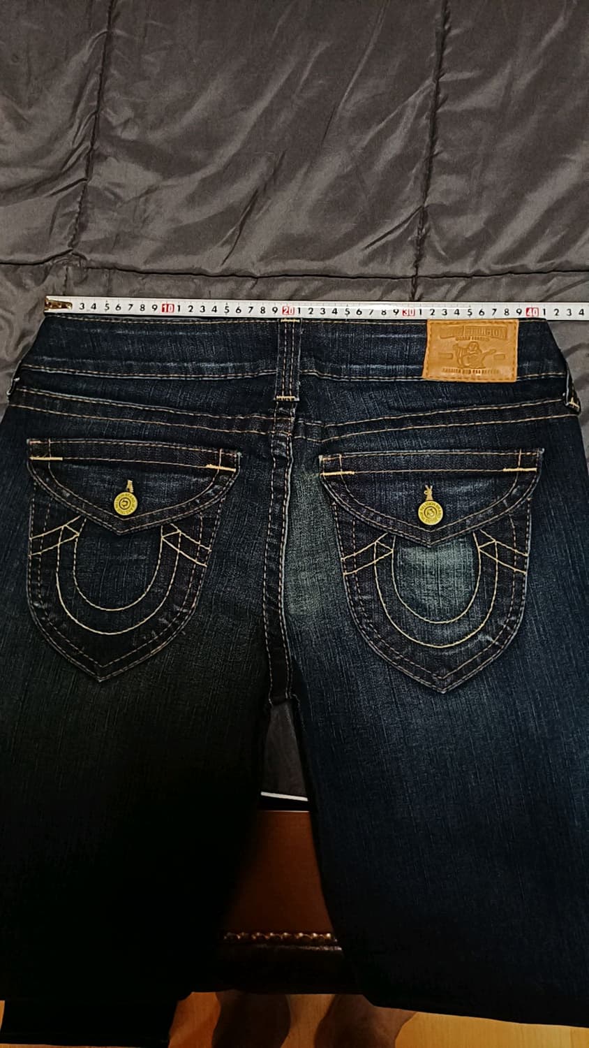 트루릴리전 청바지 여성32인치 기장114 상품이미지6