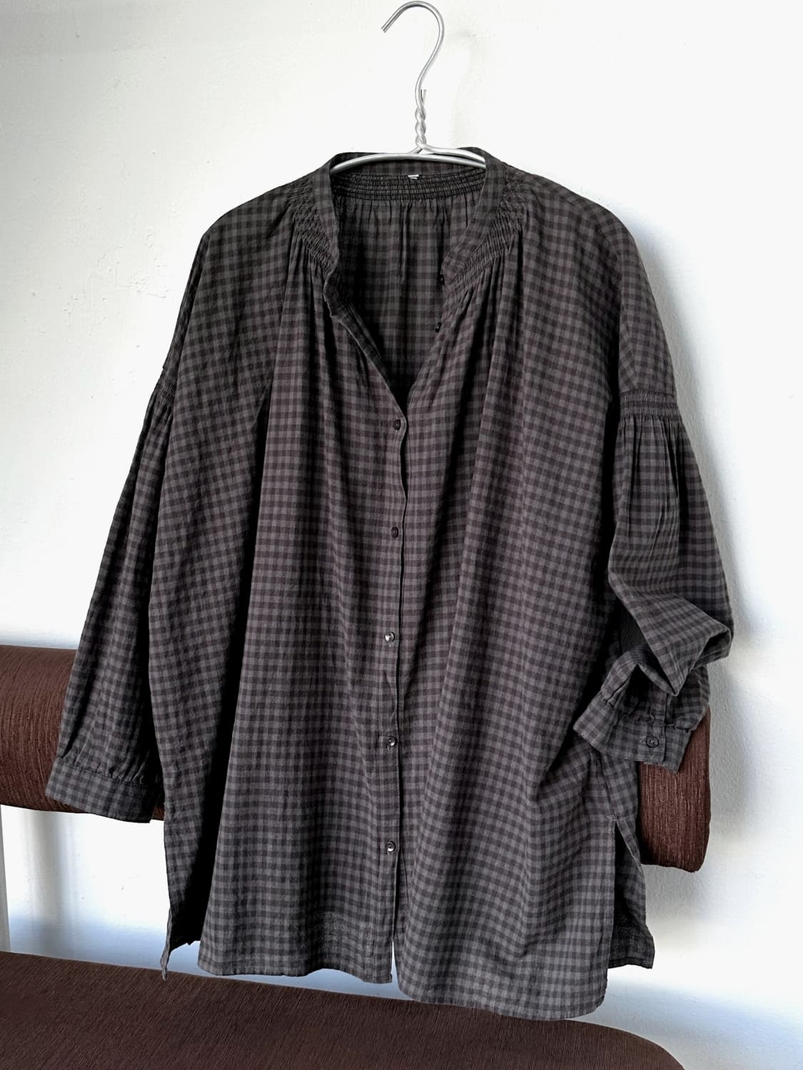 Wide silhouette High gauge cotton tunic  상품이미지1