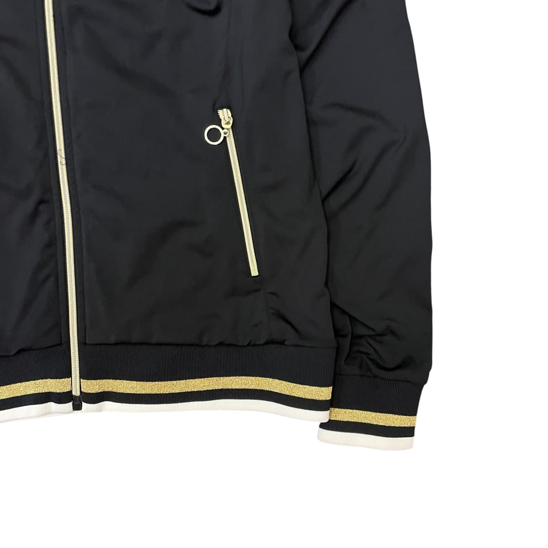 아식스 블랙 골드글리터 y2k 져지 트랙탑 90 상품이미지4