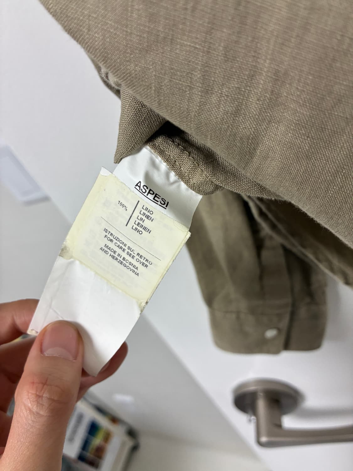 Aspesi 아스페시 린넨셔츠 상품이미지4